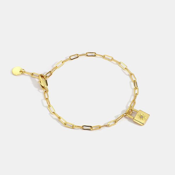 link, chain single metal small lock mini star charms bracelets gold drop padlock bracelet personality chains link bangle femme, Black
link, chain single metal small lock mini star charms bracelets gold drop padlock bracelet personality chains link bangle femme, Black