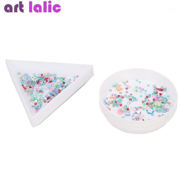10pcs round triangle plastic rhinestone nail art box plate tray holder storage container jewelry glitter dish manicure tool1, Silver;gold
10pcs round triangle plastic rhinestone nail art box plate tray holder storage container jewelry glitter dish manicure tool1, Silver;gold