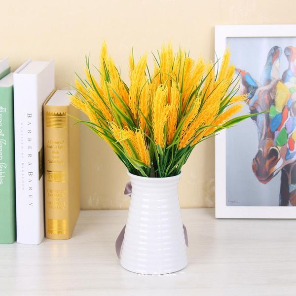 decorative flowers & wreaths artificial wheat flower plant ear wedding autumn decor simulated grain seedling paddy fake plastic home fall
decorative flowers & wreaths artificial wheat flower plant ear wedding autumn decor simulated grain seedling paddy fake plastic home fall