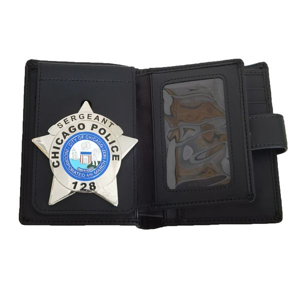 multi functional men's wallet bag with us chicago pd officer detective metal badge, Brown;gray
multi functional men's wallet bag with us chicago pd officer detective metal badge, Brown;gray