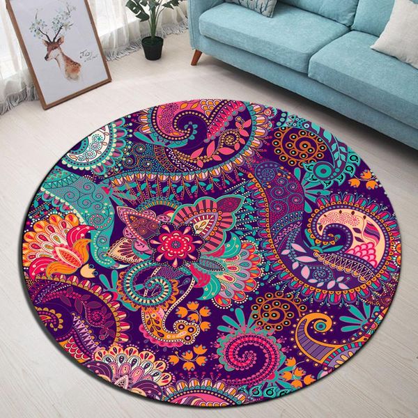 carpets mandala round carpet living room decorative bedroom rug bathroom non-slip floor mat doormat in the hallway
carpets mandala round carpet living room decorative bedroom rug bathroom non-slip floor mat doormat in the hallway