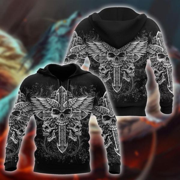 men's hoodies & sweatshirts cross skull tattoo 3d all over printed autumn men hoodie casual zipper pullover streetwear sudadera hombr, Black
men's hoodies & sweatshirts cross skull tattoo 3d all over printed autumn men hoodie casual zipper pullover streetwear sudadera hombr, Black