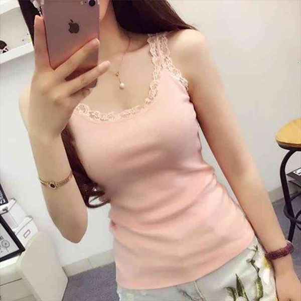 lace-up off-the-shoulder fashion women tanks lace basic pink retro clothing trend sleeveless t-shirt, White
lace-up off-the-shoulder fashion women tanks lace basic pink retro clothing trend sleeveless t-shirt, White