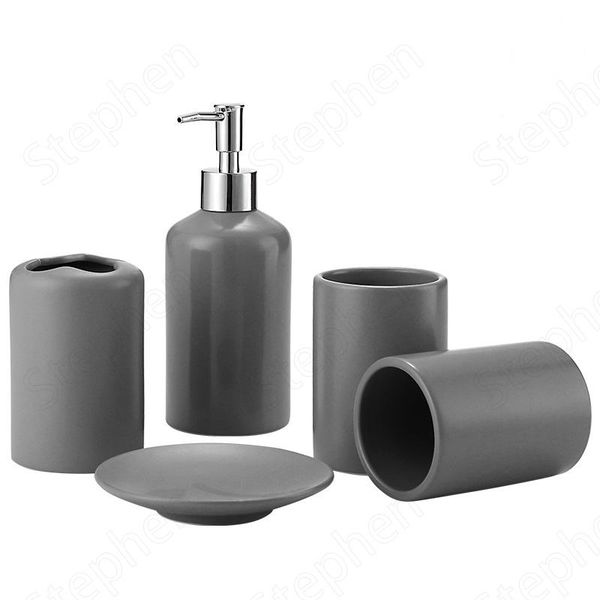 bath accessory set nordic simple ceramic bathroom decoration accessories color glaze five piece shower toothbrush holder home decor
bath accessory set nordic simple ceramic bathroom decoration accessories color glaze five piece shower toothbrush holder home decor