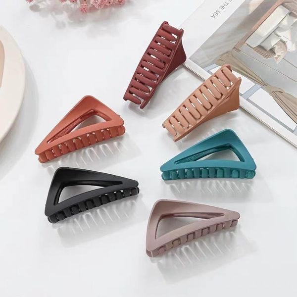 hair accessories korean style women triangle frosted hairpins bath plate headwear simple elegant clip for girls
hair accessories korean style women triangle frosted hairpins bath plate headwear simple elegant clip for girls