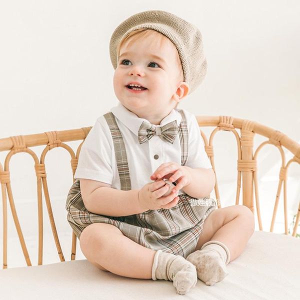 rompers summer spanish baby boys clothes romper infant toddler girls plaid jumpsuit overall short sleeve born outfits, Blue
rompers summer spanish baby boys clothes romper infant toddler girls plaid jumpsuit overall short sleeve born outfits, Blue