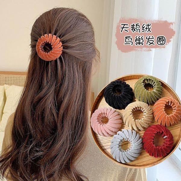 hair accessories 2021 women device big claw clips bird's nest hairpin korean bun disk ponytail solid curler headwear
hair accessories 2021 women device big claw clips bird's nest hairpin korean bun disk ponytail solid curler headwear