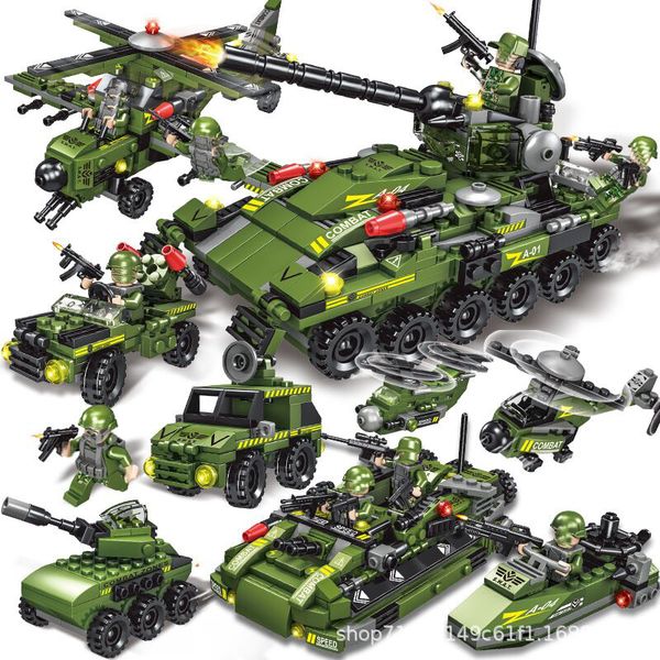 548pcs tank building block model toys change building blocks childrens puzzle assembled toys toy tank helicopter building toys
548pcs tank building block model toys change building blocks childrens puzzle assembled toys toy tank helicopter building toys