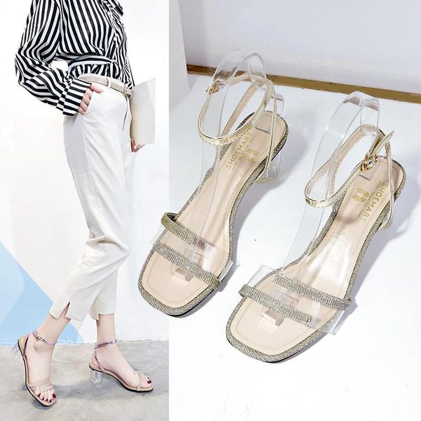 dress shoes summer clear sandals women mules slides peep toe transparent square high heels female shoe casual heel, Black
dress shoes summer clear sandals women mules slides peep toe transparent square high heels female shoe casual heel, Black
