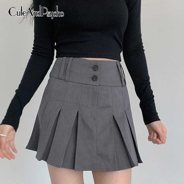 korean fashion summer y2k pleated skirts women botton kawaii mini skirt cute 2000s aesthetic solid outfits 90d cuteandpscho y0824, Black
korean fashion summer y2k pleated skirts women botton kawaii mini skirt cute 2000s aesthetic solid outfits 90d cuteandpscho y0824, Black
