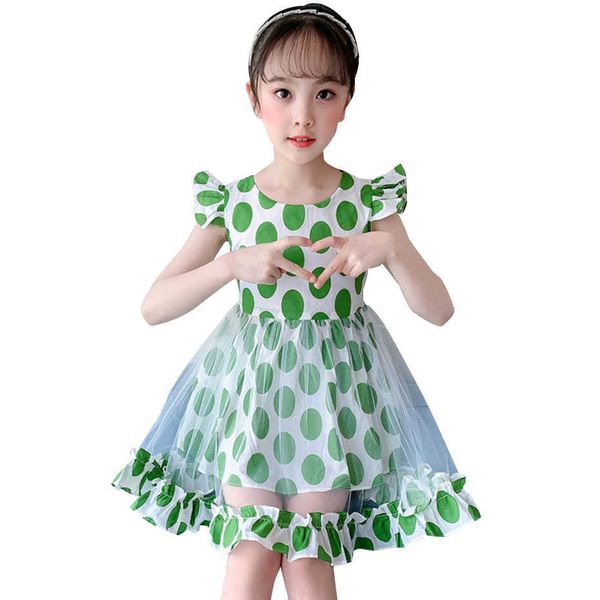 girls summer dress dot pattern girl child casual style children mesh teenage kids costume for 210528, Red;yellow
girls summer dress dot pattern girl child casual style children mesh teenage kids costume for 210528, Red;yellow