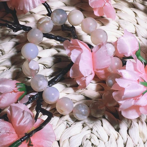 decorative objects & figurines cherry agate bracelet
