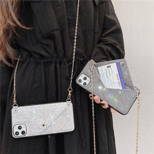 cell phone pouches glitter jewelled crossbody bag luxury design smartphone cover case for 11 pro max 12 xr xs 7 8 plus
cell phone pouches glitter jewelled crossbody bag luxury design smartphone cover case for 11 pro max 12 xr xs 7 8 plus