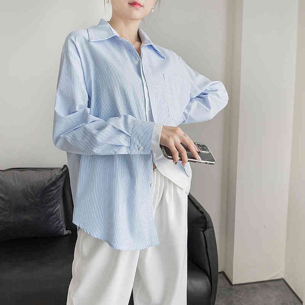 blouses arrival spring fashion savage white striped blue blouse cotton ol oversized bf shirt
blouses arrival spring fashion savage white striped blue blouse cotton ol oversized bf shirt