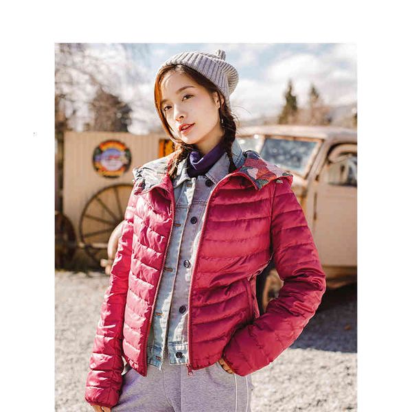 downs spring autumn hooded loose casual short coat women down jacket eeam, Black
downs spring autumn hooded loose casual short coat women down jacket eeam, Black