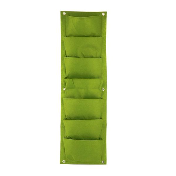 planters & pots 100*30cm 7 pocket green vertical garden planter wall-mounted planting flower grow bag vegetable fruit home supplies
planters & pots 100*30cm 7 pocket green vertical garden planter wall-mounted planting flower grow bag vegetable fruit home supplies