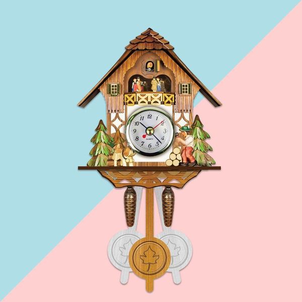 cuckoo wall clock vintage wood chime alarm watch retro wooden bird living room modern home decorations accessories day time clocks
cuckoo wall clock vintage wood chime alarm watch retro wooden bird living room modern home decorations accessories day time clocks