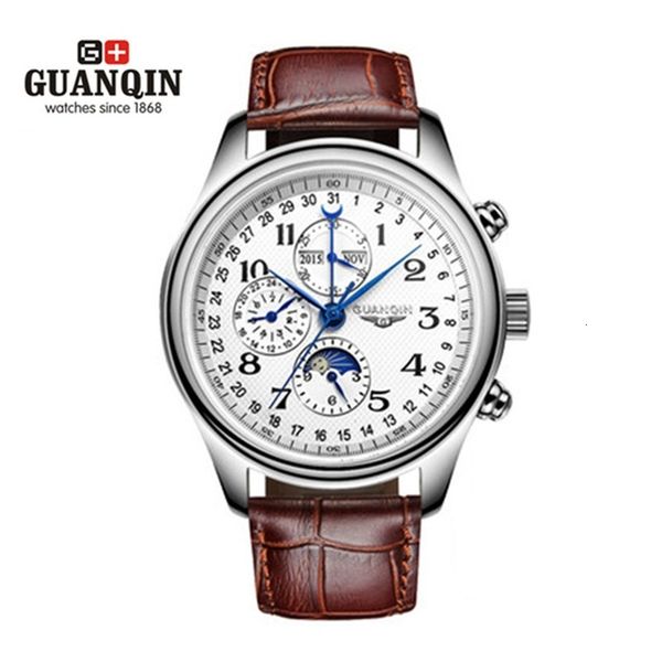 famous brand original guanqin watch men's large iron plate sports mechanical waterproof buy military clock, Slivery;brown
famous brand original guanqin watch men's large iron plate sports mechanical waterproof buy military clock, Slivery;brown