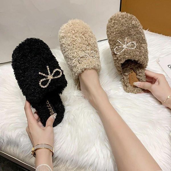 slippers glitter slides casual female shoes low butterfly-knot fur flip flops cover toe flock jelly luxury 2021 flat plush basic, Black
slippers glitter slides casual female shoes low butterfly-knot fur flip flops cover toe flock jelly luxury 2021 flat plush basic, Black