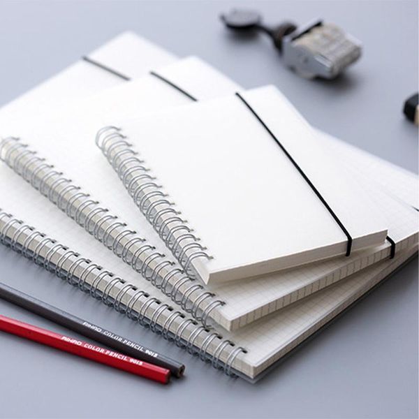 notepads a5/80 sheets transparent coil notebook student drawing b5/160 page horizontal line book business meeting school stationery, Purple;pink
notepads a5/80 sheets transparent coil notebook student drawing b5/160 page horizontal line book business meeting school stationery, Purple;pink