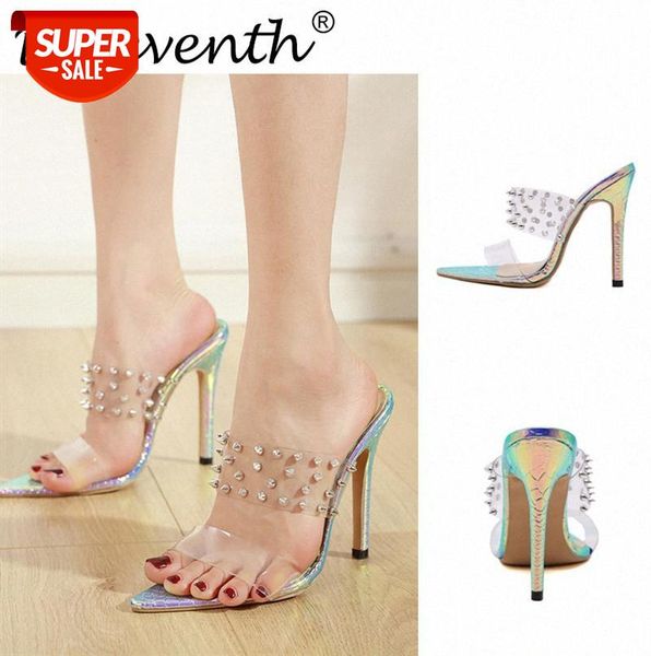 european rivet fruit comfortable and simple high-heeled sandals heels ladies transparent shoes #qu4h, Black
european rivet fruit comfortable and simple high-heeled sandals heels ladies transparent shoes #qu4h, Black