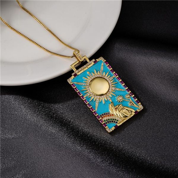 pendant necklaces vintage bohemian style painting geometric necklace for women men fashion cz hip hop jewelry party gift, Silver
pendant necklaces vintage bohemian style painting geometric necklace for women men fashion cz hip hop jewelry party gift, Silver