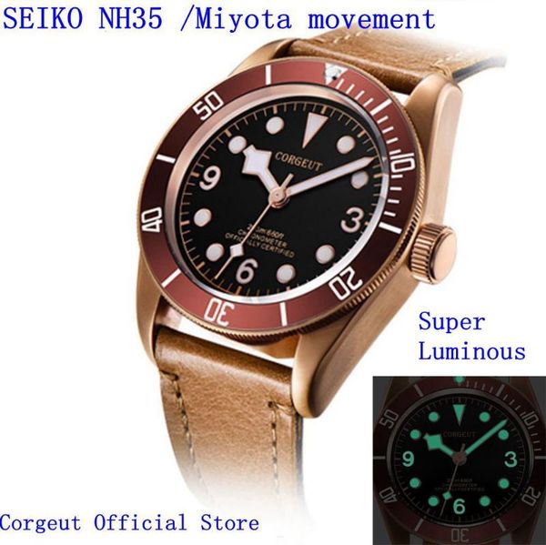 wristwatches 100m waterproof men watch sapphire glass luxury 41mm sport swim mechanical male clock japan nh35 automatic wristwatch, Slivery;brown
wristwatches 100m waterproof men watch sapphire glass luxury 41mm sport swim mechanical male clock japan nh35 automatic wristwatch, Slivery;brown