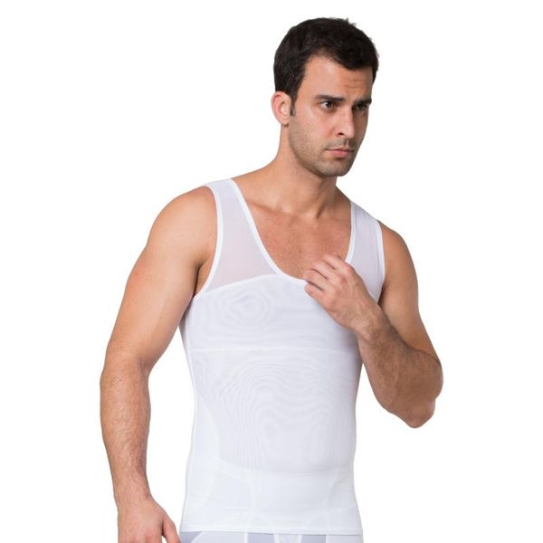 women's shapers corset for men running vests tight mesh thin bra plastic chest and abdomen closing men's body shaping vest, Black;white
women's shapers corset for men running vests tight mesh thin bra plastic chest and abdomen closing men's body shaping vest, Black;white