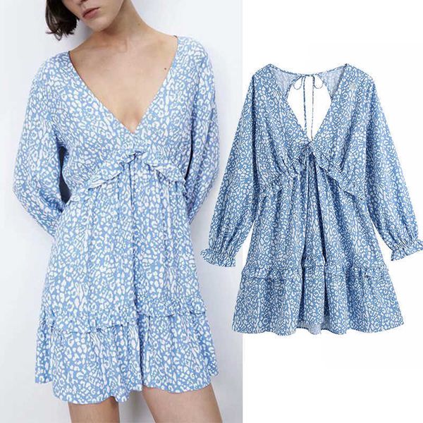 dress za fashion retro printing v-neck hollow elegant women's dress casual chic youth street women 210601, Black;gray
dress za fashion retro printing v-neck hollow elegant women's dress casual chic youth street women 210601, Black;gray