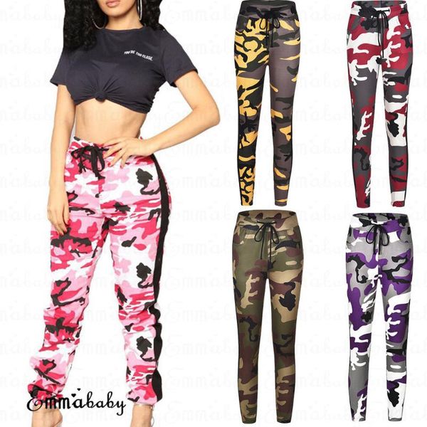 women's pants & capris 2021 women camo cargo high waist hip hop trousers military army combat camouflage long, Black;white
women's pants & capris 2021 women camo cargo high waist hip hop trousers military army combat camouflage long, Black;white