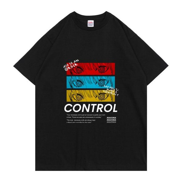men's t-shirts chainsaw man denji manga control makima tshirt harajuku print t shirts women t-shirt summer shrink-proof cotton, White;black
men's t-shirts chainsaw man denji manga control makima tshirt harajuku print t shirts women t-shirt summer shrink-proof cotton, White;black