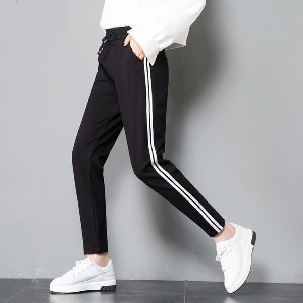 yoga outfits autumn sports female students loose slim all-match casual harem pants for women, White;red
yoga outfits autumn sports female students loose slim all-match casual harem pants for women, White;red