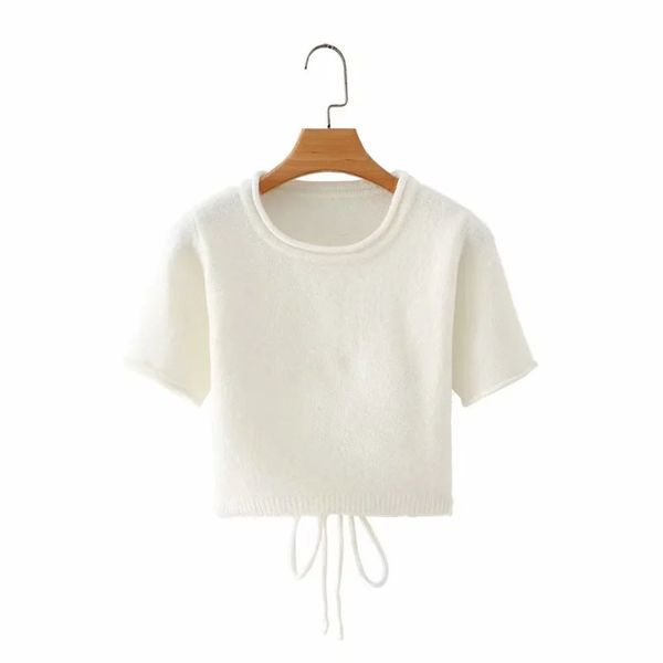 basic summer white sweater pullover women female knitted behind frenulum slim short sleeve badycon chic 210520
basic summer white sweater pullover women female knitted behind frenulum slim short sleeve badycon chic 210520