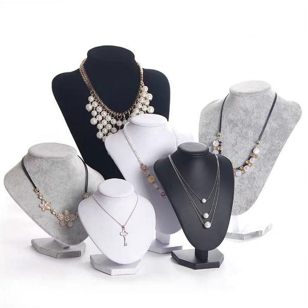 jewelry pouches, bags black velvet model bust show necklace earring display pendants mannequin stand organizer, Pink;blue
jewelry pouches, bags black velvet model bust show necklace earring display pendants mannequin stand organizer, Pink;blue