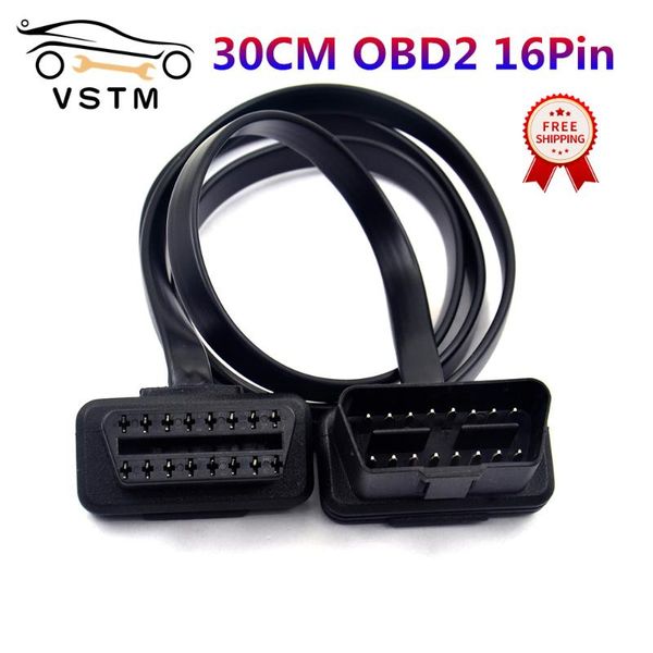 diagnostic tools quality 30cm flat+thin 16 pin socket obd obdii obd2 16pin male to female car scanner extension cable 8core connector
diagnostic tools quality 30cm flat+thin 16 pin socket obd obdii obd2 16pin male to female car scanner extension cable 8core connector