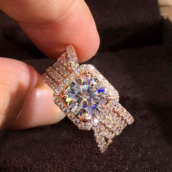 wedding rings caoshi statement for women aesthetic anniversary gift charming rose gold color engagement graceful jewelry, Slivery;golden
wedding rings caoshi statement for women aesthetic anniversary gift charming rose gold color engagement graceful jewelry, Slivery;golden