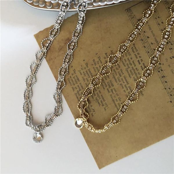 chokers kpop fairy shiny chic silver plated chain choker necklace for women girls party wedding aesthetic jewelry wholesale, Golden;silver
chokers kpop fairy shiny chic silver plated chain choker necklace for women girls party wedding aesthetic jewelry wholesale, Golden;silver