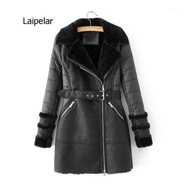 fashion women long pu leather coats 2021 winter ladies fur collar faux jackets vintage female girls pocket women's &, Black
fashion women long pu leather coats 2021 winter ladies fur collar faux jackets vintage female girls pocket women's &, Black