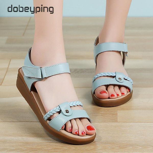dress shoes dobeyping 2021 flat sandals women open toe female wedges causal summer beach woman soft platform women's shoe, Black
dress shoes dobeyping 2021 flat sandals women open toe female wedges causal summer beach woman soft platform women's shoe, Black