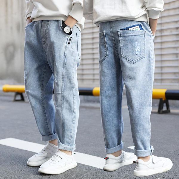 jeans 2021 boys children's wear spring autumn fashion denim pants for 6 8 10 12 14 years casual trousers kids clothes, Blue
jeans 2021 boys children's wear spring autumn fashion denim pants for 6 8 10 12 14 years casual trousers kids clothes, Blue
