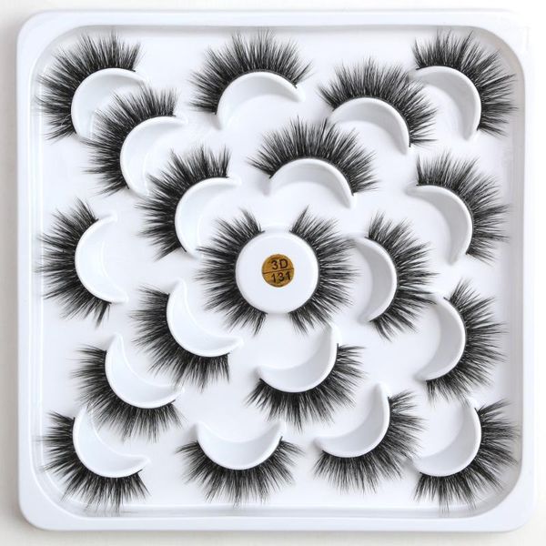 10 pairs faux 3d mink lashes natural long false eyelashes dramatic volume fake makeup extension supplies1
10 pairs faux 3d mink lashes natural long false eyelashes dramatic volume fake makeup extension supplies1