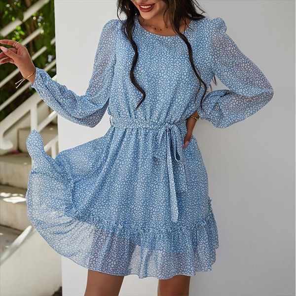 ruffles dot print mini women dress with belt summer chiffon long sleeve female short dresses spring elegant lady clothes, Black;gray
ruffles dot print mini women dress with belt summer chiffon long sleeve female short dresses spring elegant lady clothes, Black;gray