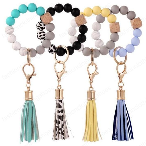 jewelry silicone beads keychain wooden tassel string chain bracelet key ring women girl wrist strap keychains fashion accessories 15 designs, Red;brown
jewelry silicone beads keychain wooden tassel string chain bracelet key ring women girl wrist strap keychains fashion accessories 15 designs, Red;brown