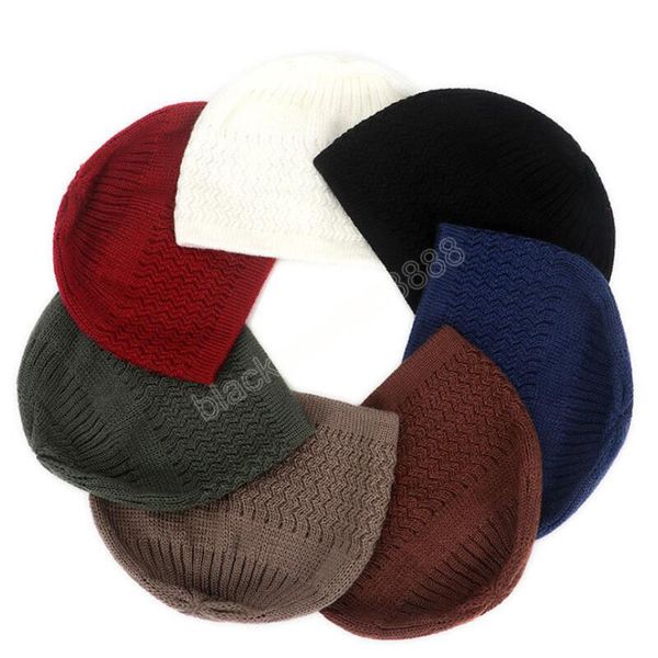 knitted hats winter muslim men warm male beanies cap islamic ramadan jewish kippah homme hat men's wrap head cap, Blue;gray
knitted hats winter muslim men warm male beanies cap islamic ramadan jewish kippah homme hat men's wrap head cap, Blue;gray