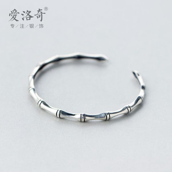 taiyin bracelet women's s925 silver fashion bamboo open bracelet personalized bamboo bracelet women's s0677, Black
taiyin bracelet women's s925 silver fashion bamboo open bracelet personalized bamboo bracelet women's s0677, Black
