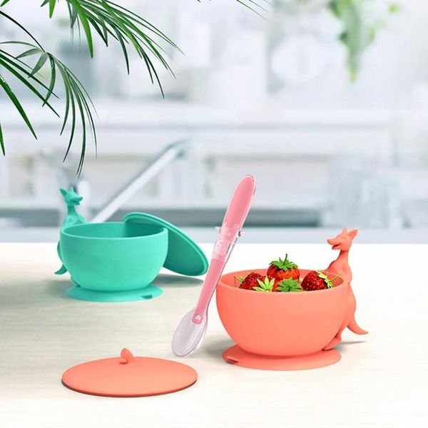 cute kangaroo silicone baby feeding plate set bowl waterproof spoon non-slip tableware bowls
cute kangaroo silicone baby feeding plate set bowl waterproof spoon non-slip tableware bowls
