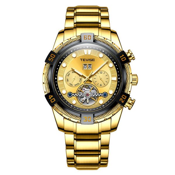 2021 trend man automatic mechanical movement alendar holdings steel tape waterproof noctilucent men watches, Slivery;brown
2021 trend man automatic mechanical movement alendar holdings steel tape waterproof noctilucent men watches, Slivery;brown