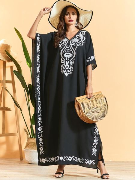 ethnic clothing muslim women in the middle east, europe and united states print dress large size loose islamic robe, Red
ethnic clothing muslim women in the middle east, europe and united states print dress large size loose islamic robe, Red