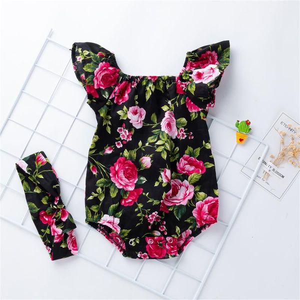 rompers born infant baby girls bodysuits ruffle floral romper headbands clothes vestidos de verano toddler girl, Blue
rompers born infant baby girls bodysuits ruffle floral romper headbands clothes vestidos de verano toddler girl, Blue