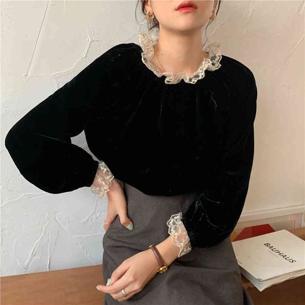 blouses autumn winter womens blouses and elegant korean long sleeve lace trim stand collar solid color ladies office blusas lvlj cxsb, White
blouses autumn winter womens blouses and elegant korean long sleeve lace trim stand collar solid color ladies office blusas lvlj cxsb, White
